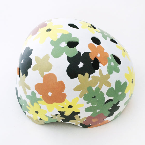 1940's Floral Bike Helmet 1940's Floral Bike Helmet