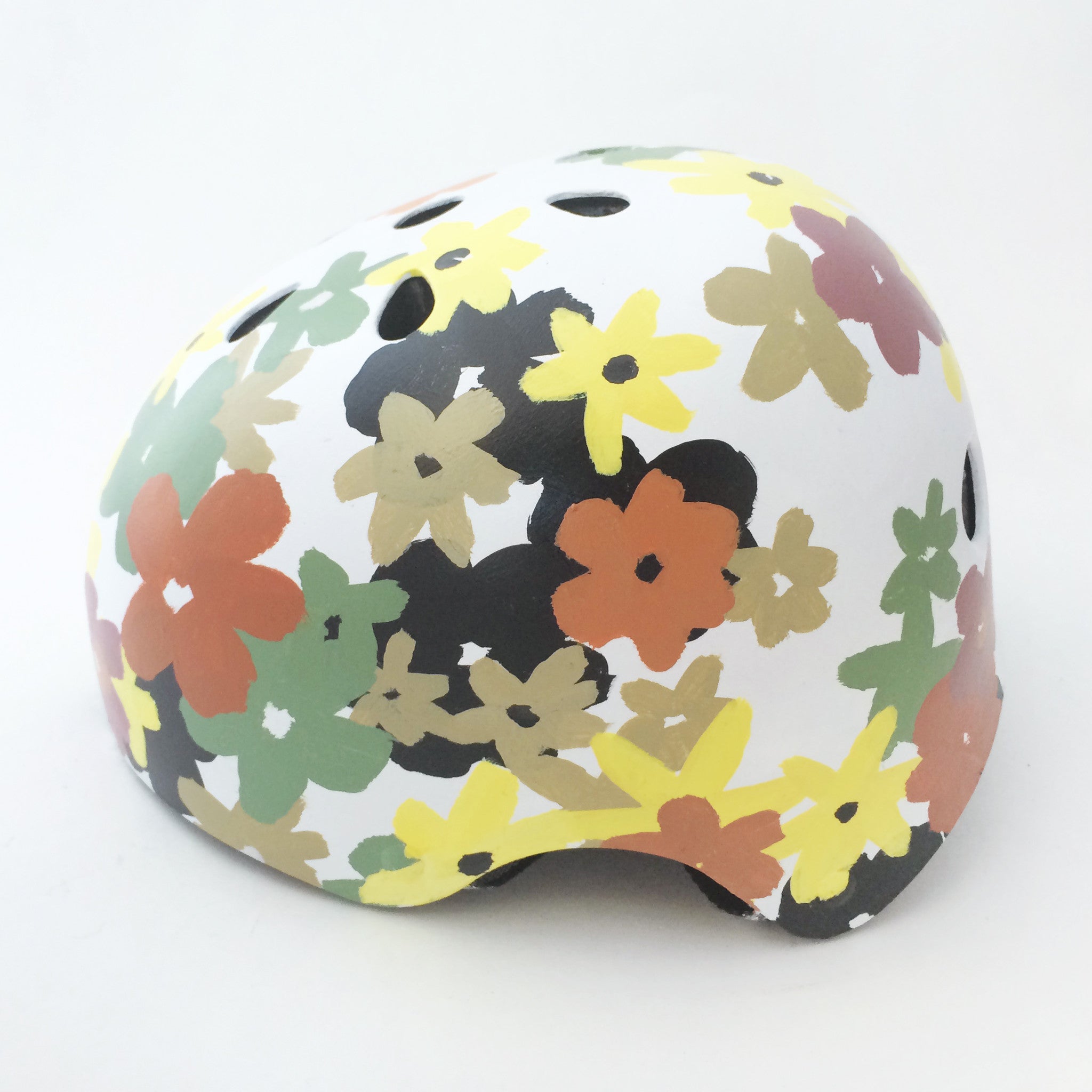 1940 s Floral Bike Helmet