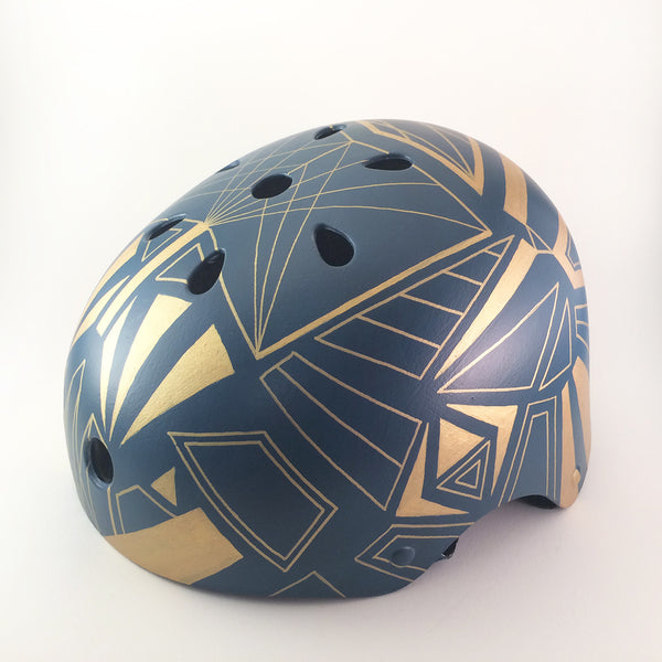 Art Deco Bike Helmet