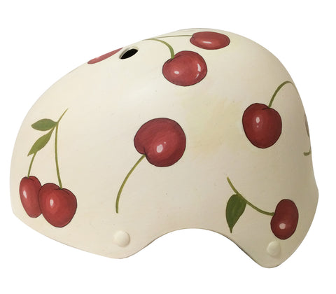 Cherry Print Bike Helmet