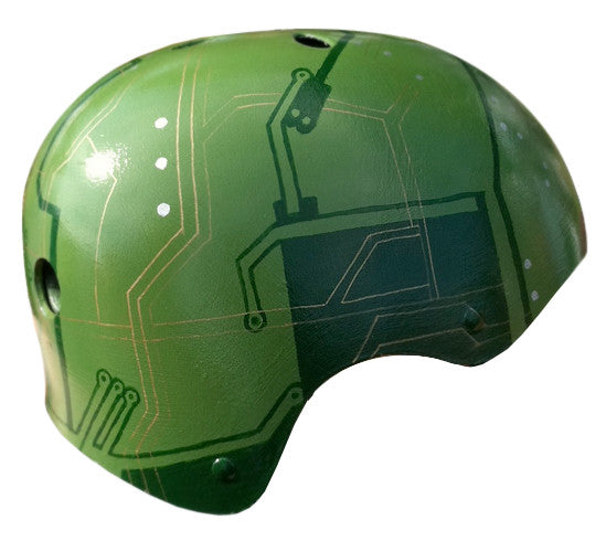 Circuit Board Bike Helmet