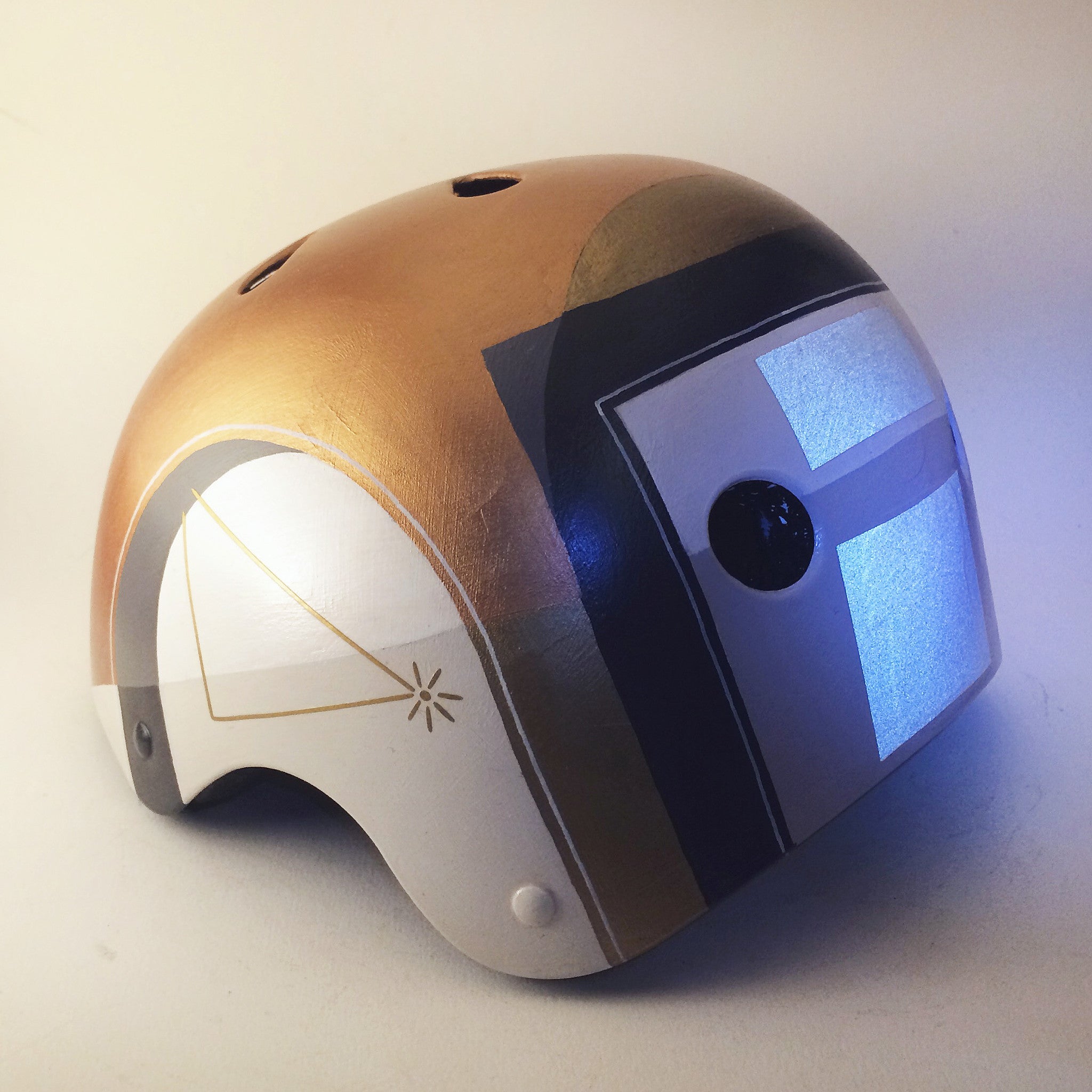 copper motorcycle helmets Copper Arches Bike Helmet