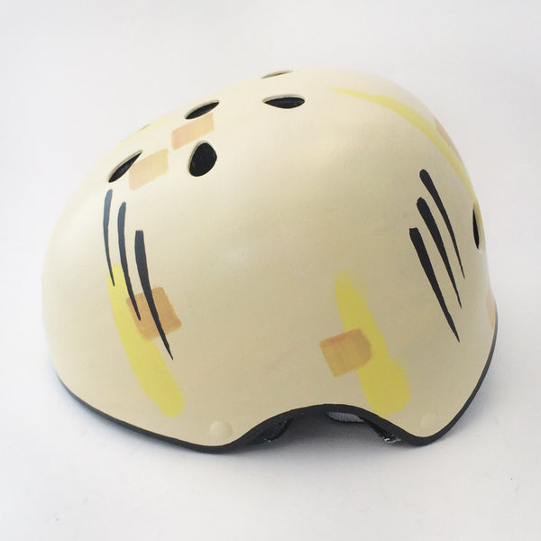 Black Streaks Bike Helmet