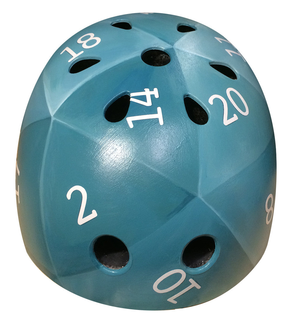 d20 football helmet D20
