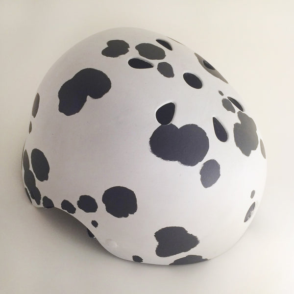 Dalmatian Print Bike Helmet