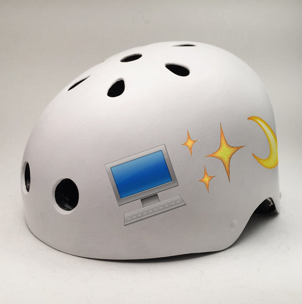 Emoji Bike Helmet