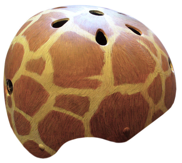 Giraffe Skin Print Bike Helmet
