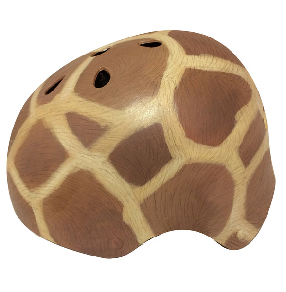 Giraffe Skin Print Bike Helmet