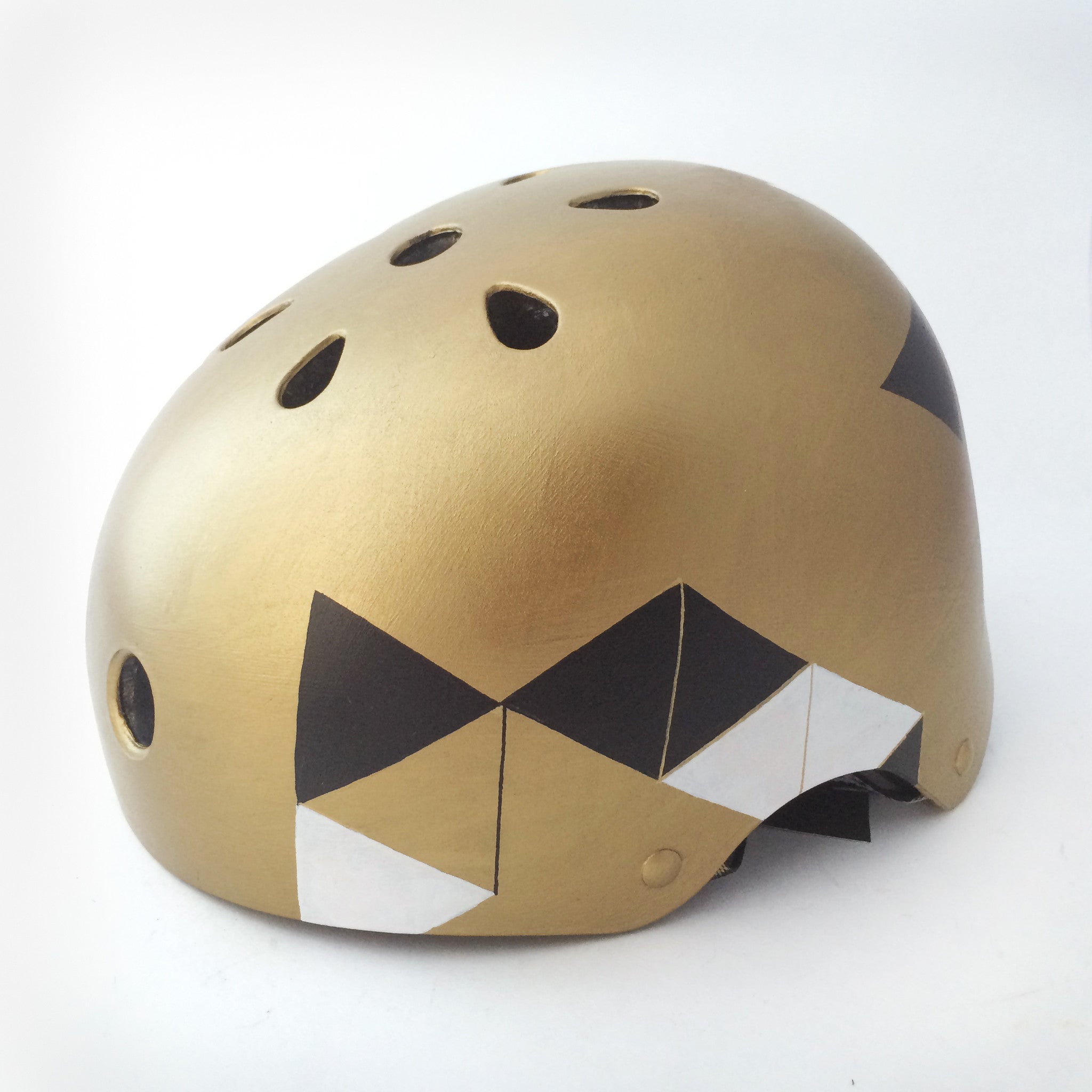bike helmet gold Gold Bicycle Helmet
