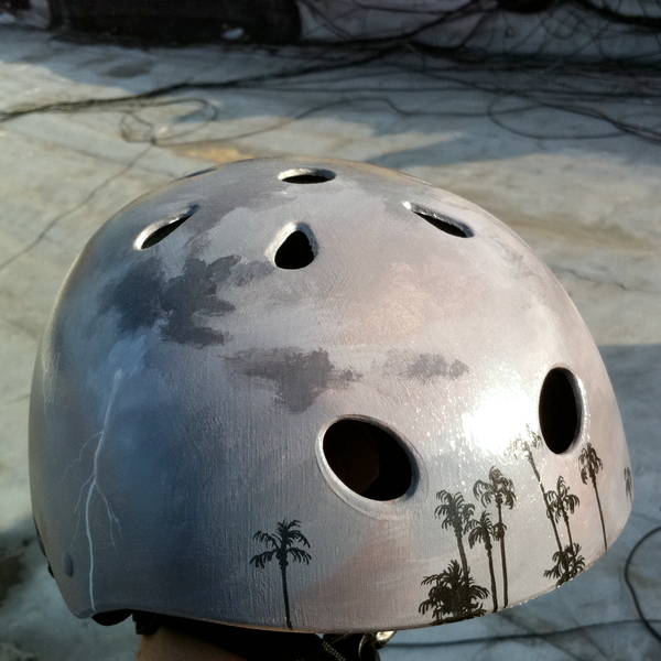 Tropical Storm Bike Helmet