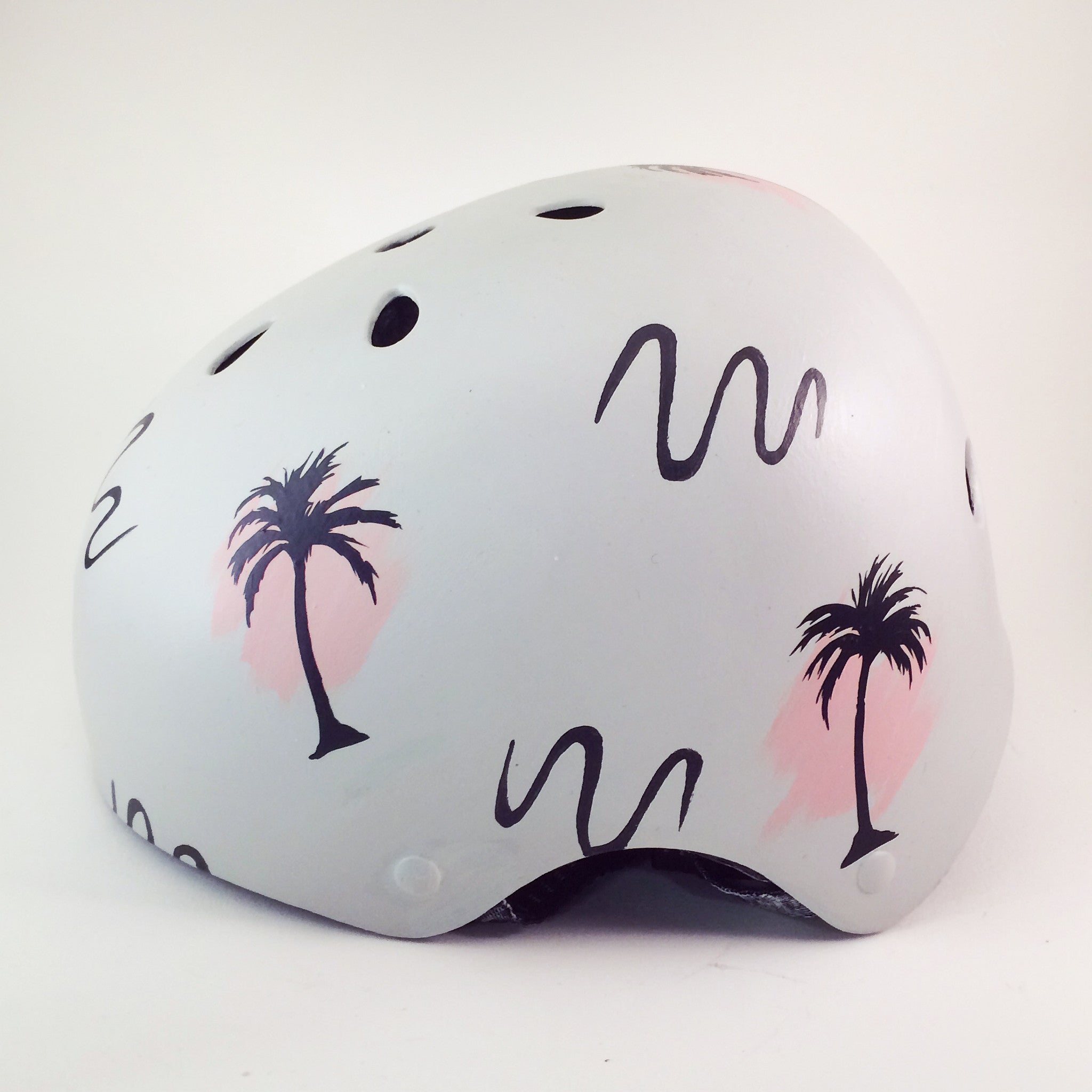bike helmet tree Palm Trees Bike Helmet