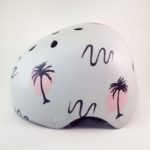 Palm Trees Bike Helmet