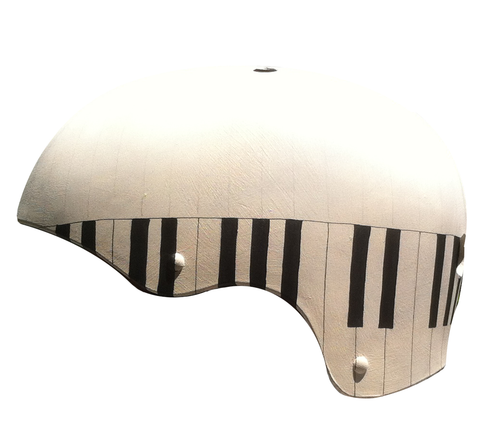 Piano Bike Helmet