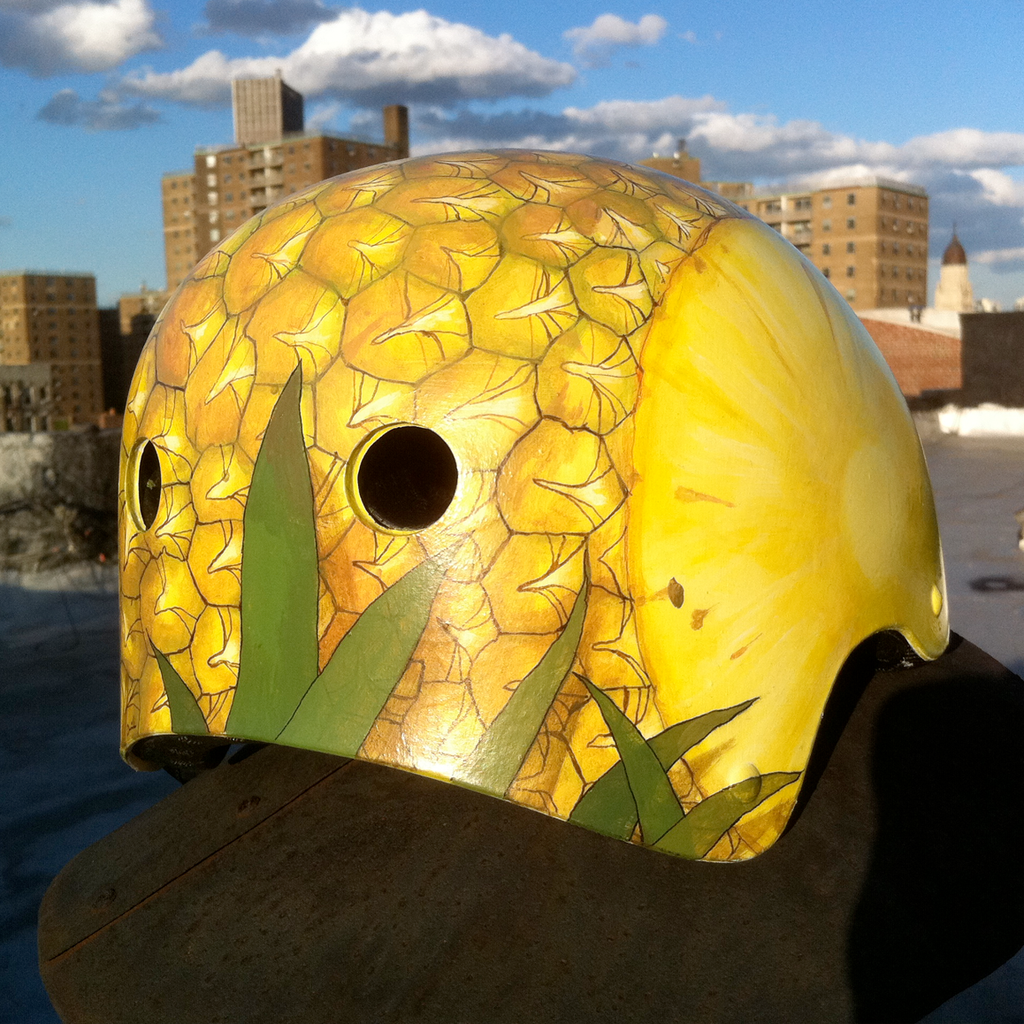 artistic bike helmets Pineapple Helmet Color_TiChrome Rebecca Minkoff Julian Convertible Color:Old Faithful L size is suit