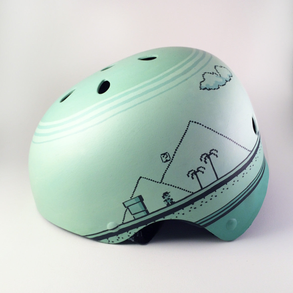 fahrradhelm super mario Super Mario Land Bike Helmet