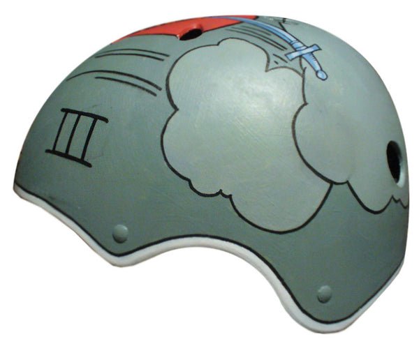 Tarot Card Bike Helmet (Swords)