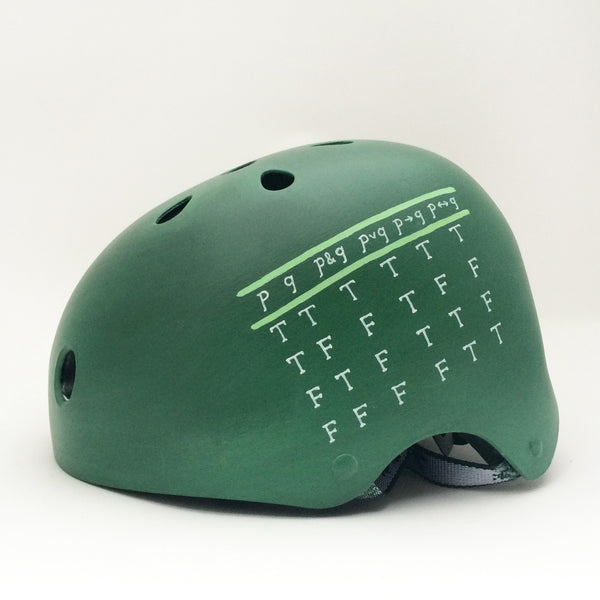 Truth Table Bike Helmet