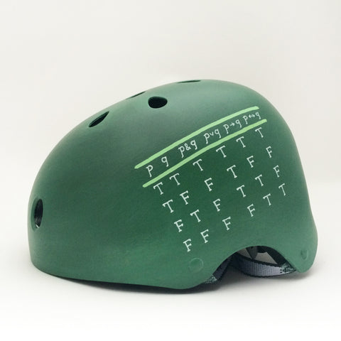 Truth Table Bike Helmet