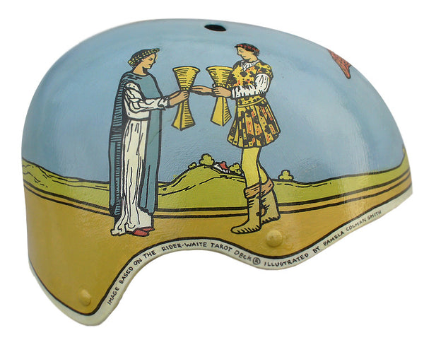 Tarot Card Bike Helmet (Cups)