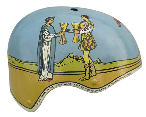 Tarot Card Bike Helmet (Cups)
