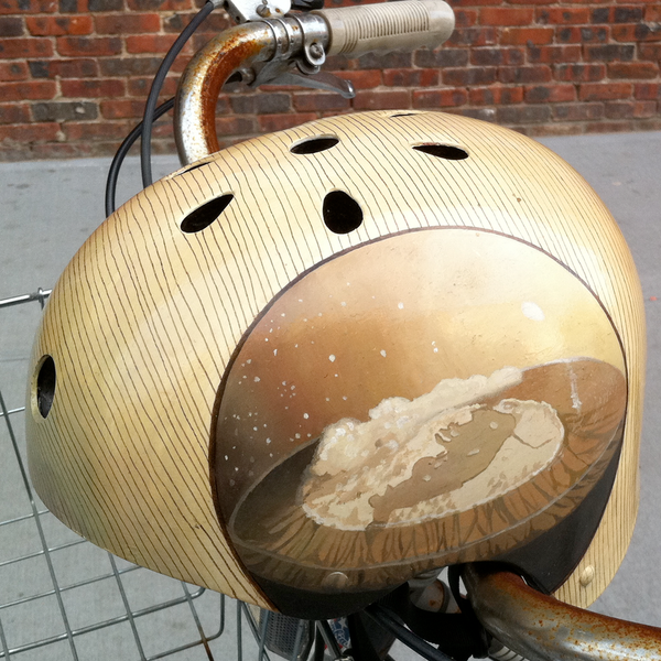 Ancient World Diagram Bike Helmet