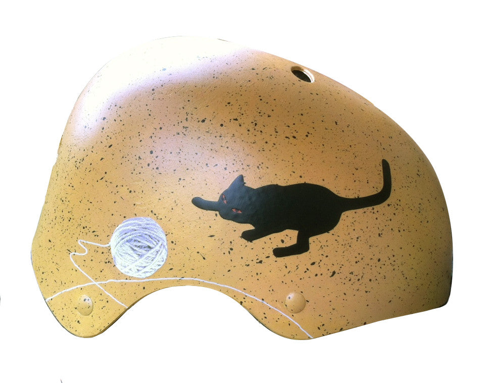 Cats with Yarn Bike Helmet